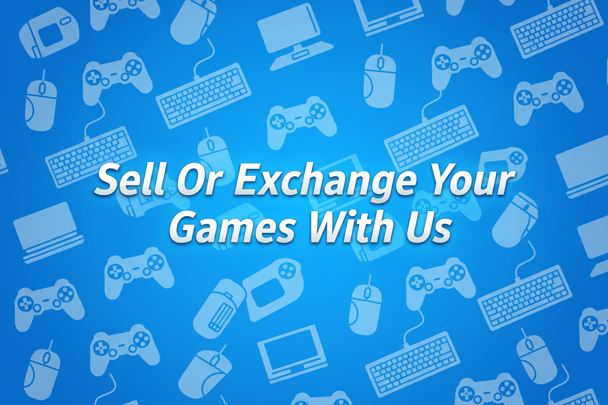 add a text in the Sell Or Exchange your Games With Us